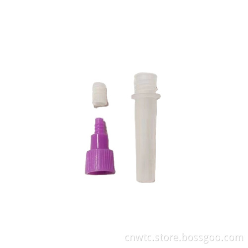 3ml and 5ml Laboratory Disposable Plastic Sampling Tubes for Antigen and Nucleic Acid Extraction - Sterile Design